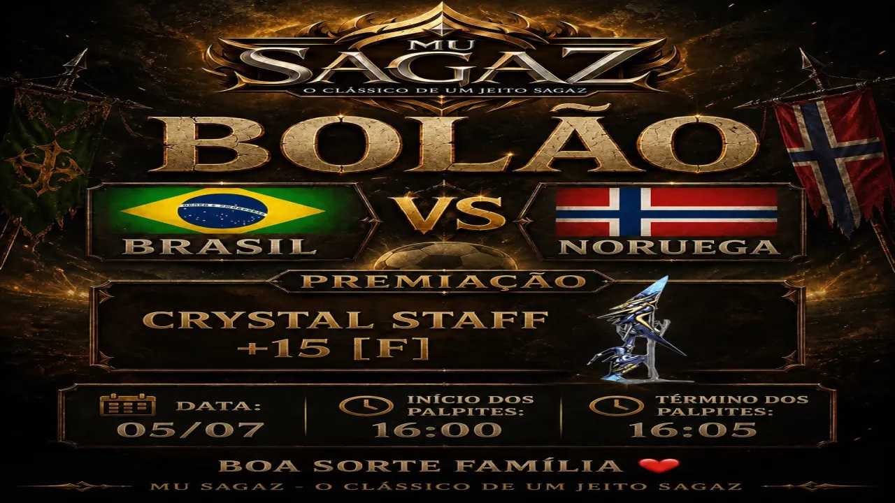 5º BOLÃO MU SAGAZ ⚽
